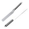 6/8/10 Inch Stainless Steel Cream Icing Frosting Spatula For Cake DIY Cake Decorating Tools Utensils Accessories Baking Tools
