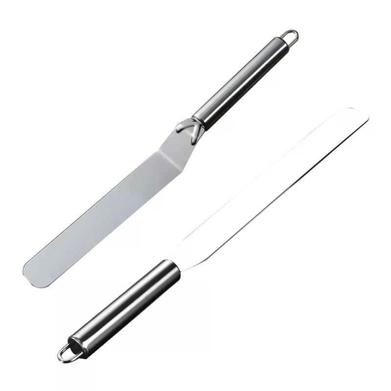 6/8/10 Inch Stainless Steel Cream Icing Frosting Spatula For Cake DIY Cake Decorating Tools Utensils Accessories Baking Tools