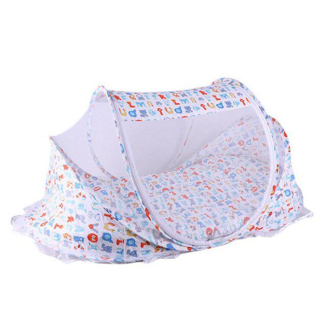 Baby Crib Netting Summer Portable Folding Baby Mosquito Cradle Net Kid Infant Sleep Shading