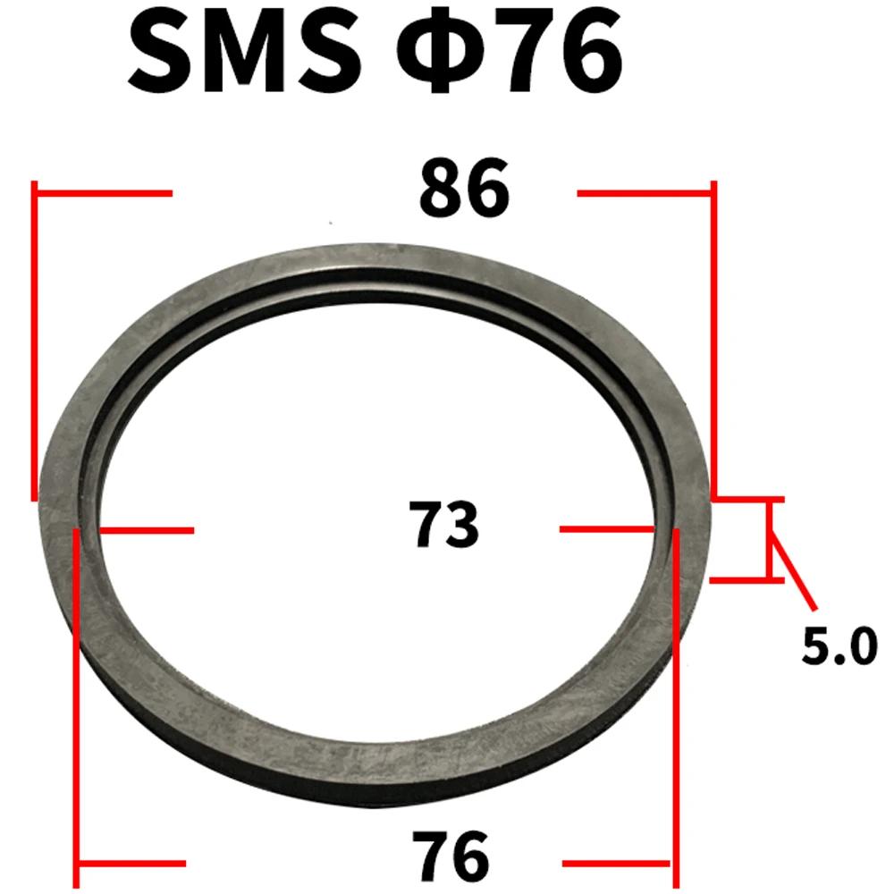 19 25 32 38 45 51 57 63 -159mm EPDM Flat Seal Gasket For Stainless SMS Union Sanitary Homebrew