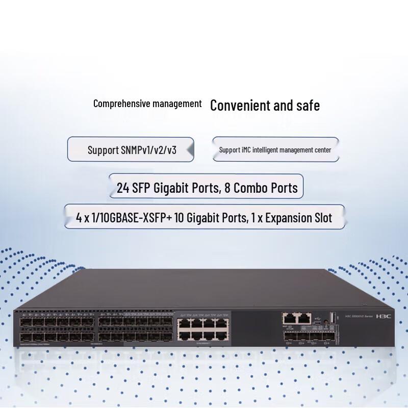 H3C S5500V2-30F-El Layer 3 Managed Core Switch