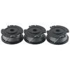 3pc Replacement Nylon Line Spool For For Bosch EasyGrassCut 18 23 26 18-230 18-260 18-26 Cordless Grass Trimmer F016800569