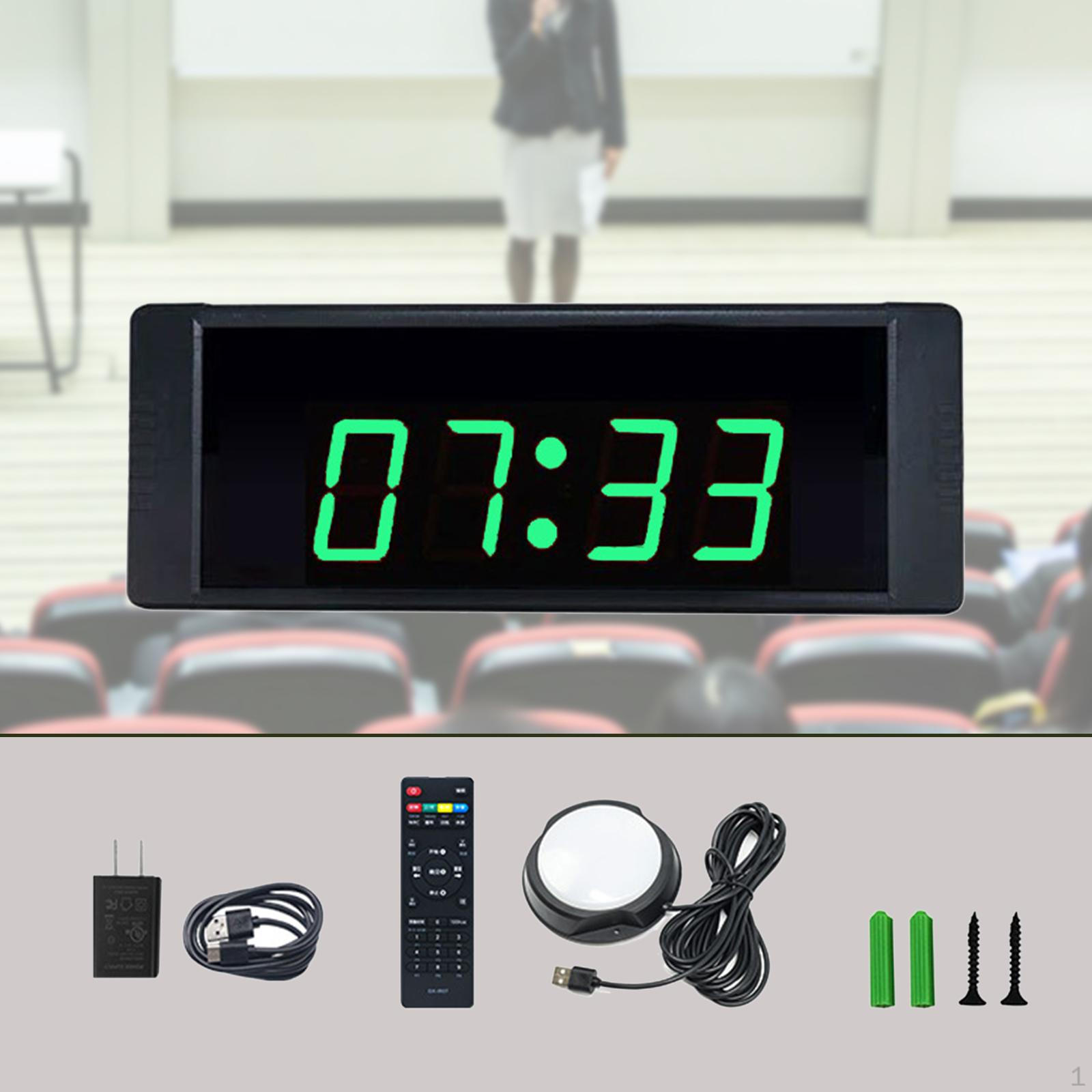 

Фитнес Цифровые часы Многофункциональный таймер для спортзала для йоги матча