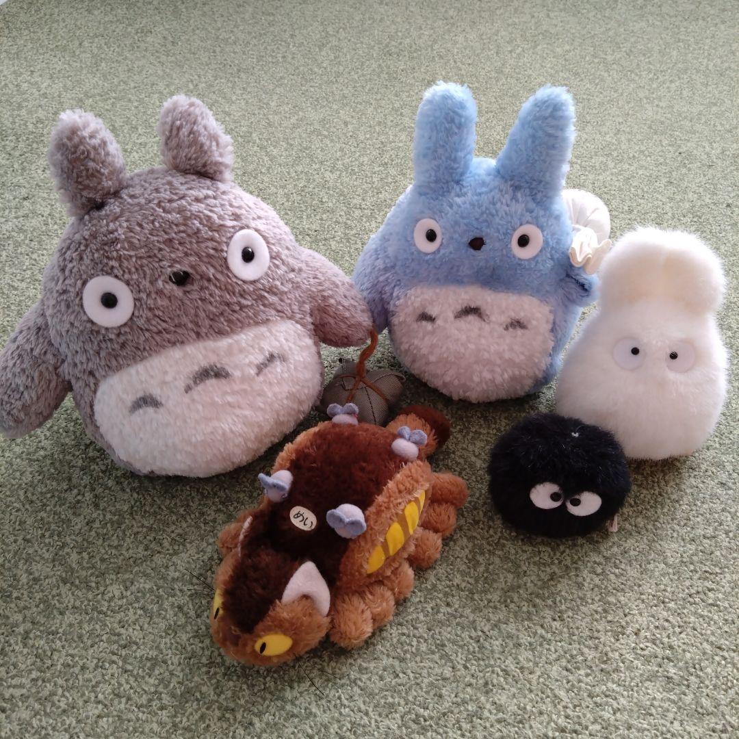 My Neighbor Totoro Cat Bus Plush Toy Set