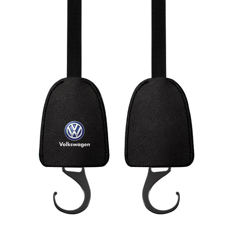 Auto Interior Organizers Hooks Car Back Seat Hook Headrest Hanger For Volkswagen Golf-5 6 7 MK6 Jetta Lavida Polo Tiguan Passat B5 B6 B7