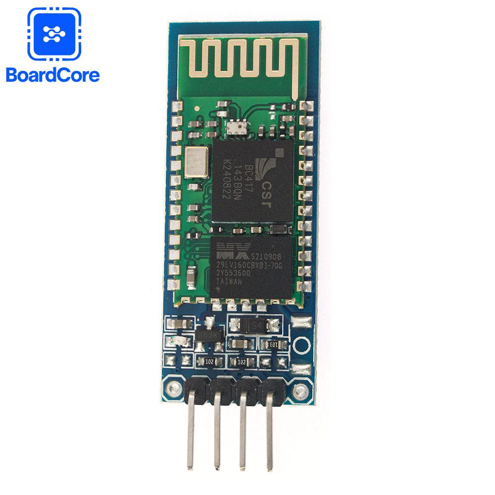 HC-06 Bluetooth Serial Module Wireless Transparent Transmission Slave Module with Pins Serial Communication for Arduino DC3.6~6V