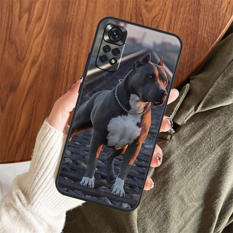 Pit Bull Lovely Dog Pitbull Case For Xiaomi Redmi Note 14 Pro 13 12 11 10 15 Pro Plus Redmi 15 C 13 10C 12C 14C 13C Cover