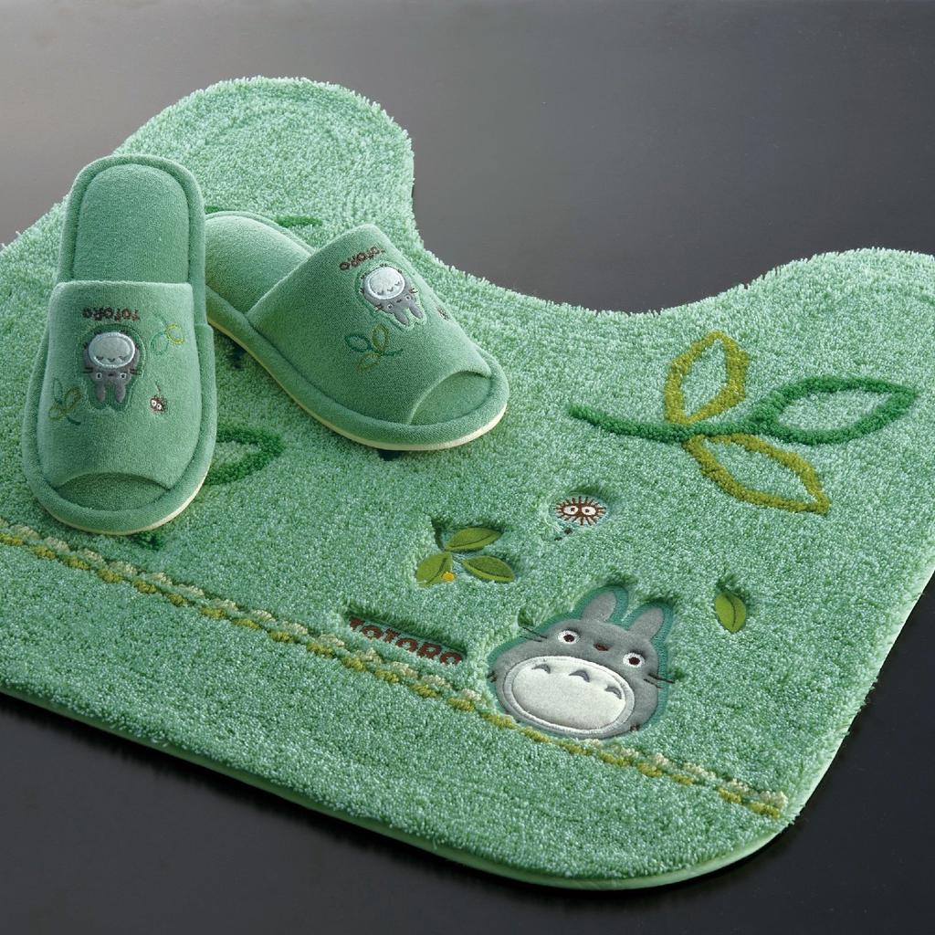 Senko My Neighbor Totoro Forest Wind Slippers, Free Size, Green, 77888