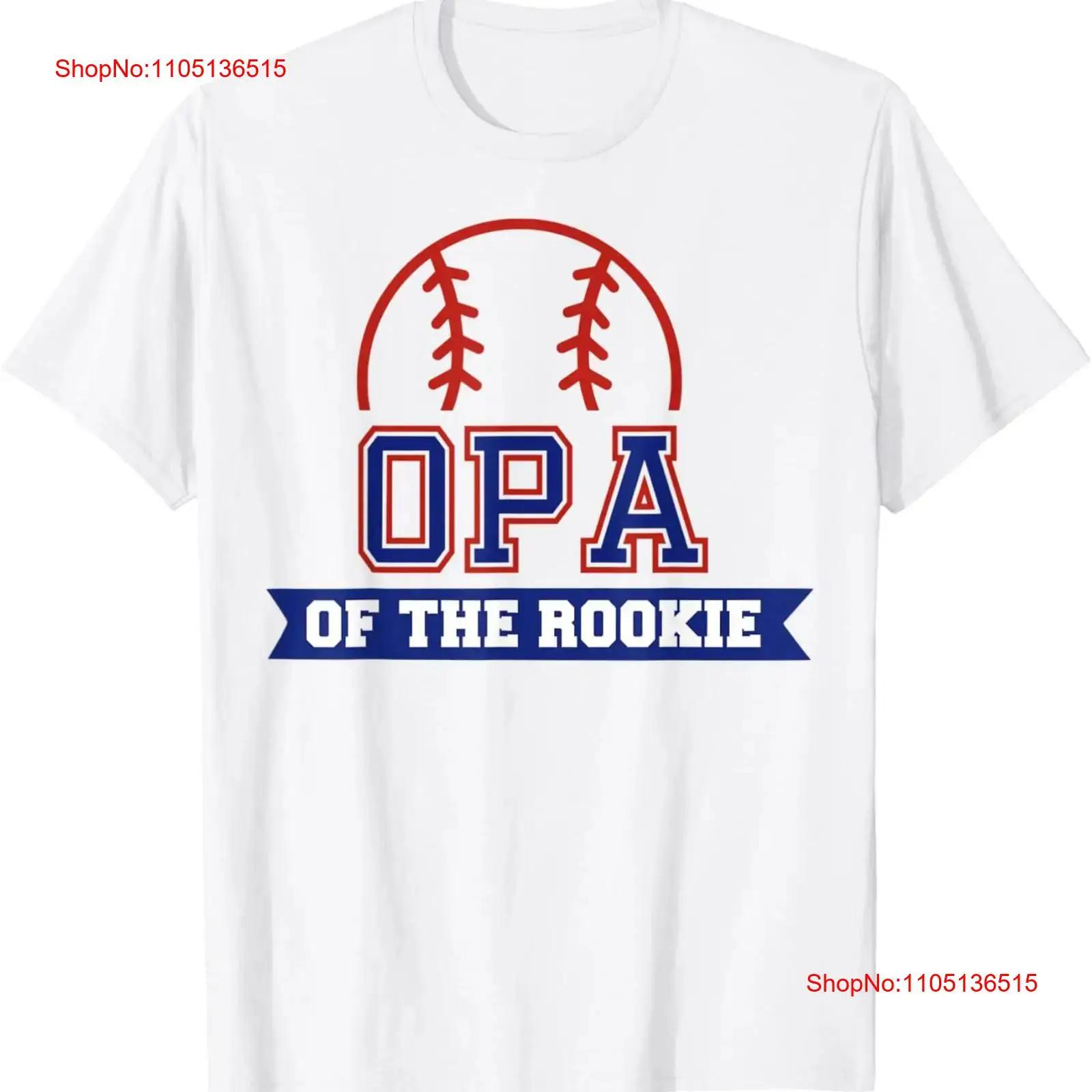 

Opa of Rookie 1st Birthday Baseball Theme Matching Party T Shirt vintage Washed Soft Comfortable Stylish designer clothes 5XL різнокольоровий