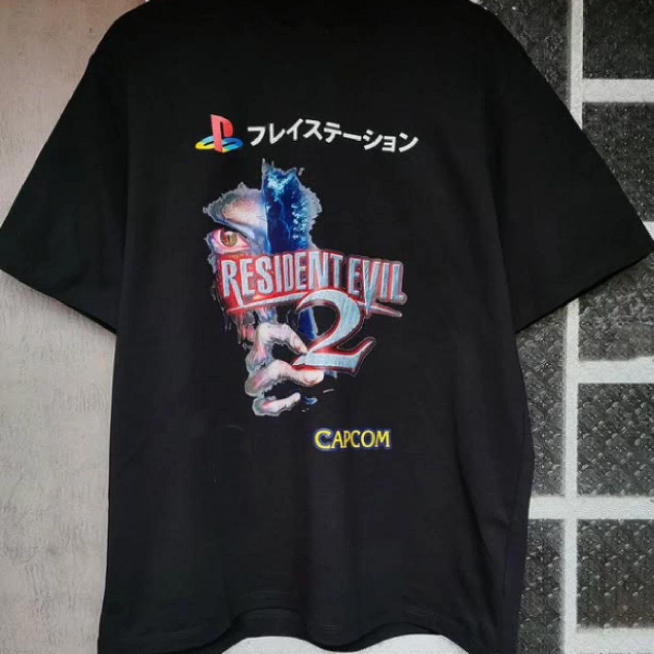 Black Resident Evil T shirt 4XL