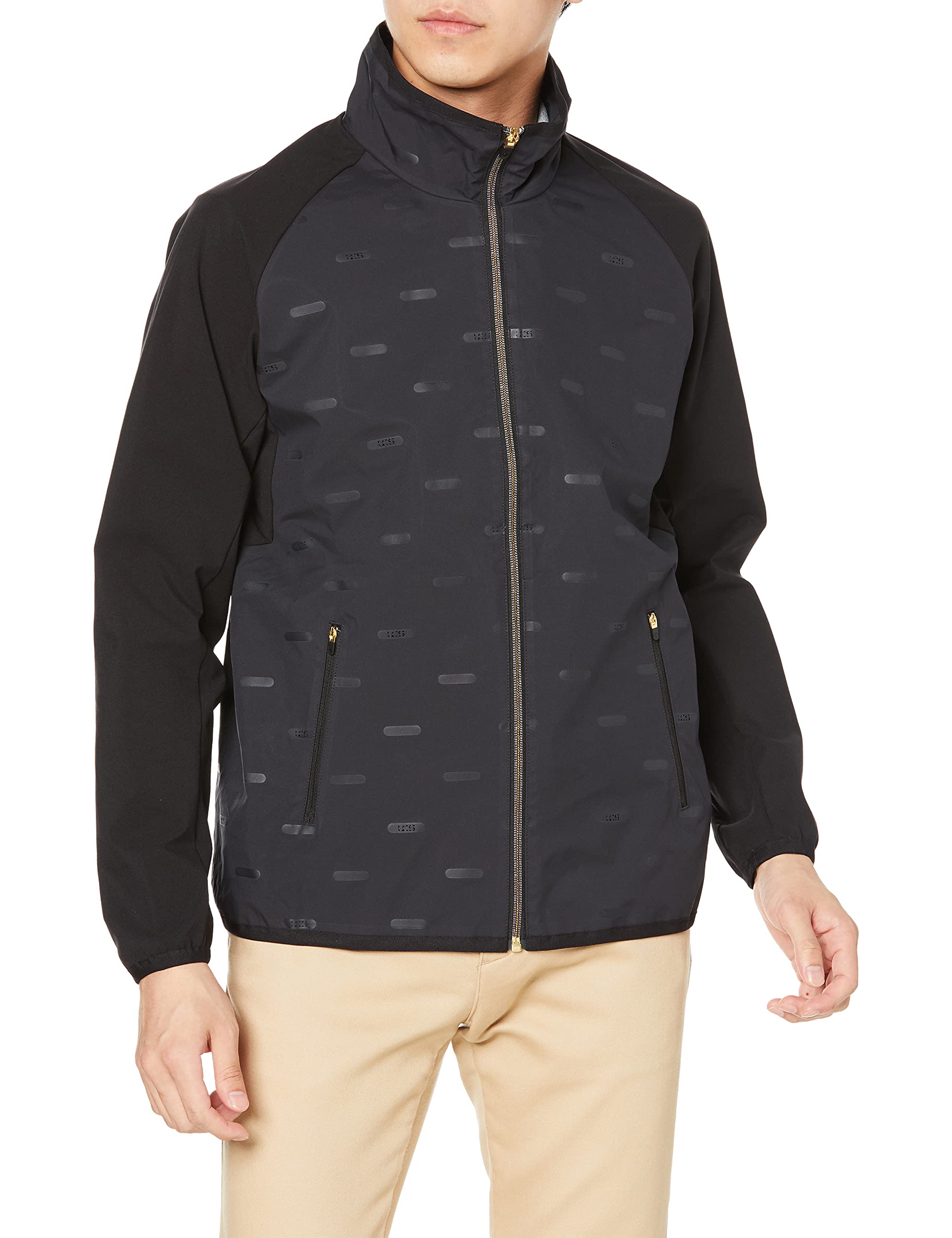 

Coq Sportif Golf Blouson Full Zip Термоэластичный QGMSJK11 BK00 Эквивалент японского размера M [Le Golf] [модель осень/зима 21] [RIJOUME] Мужская (черный)