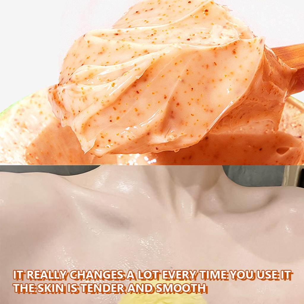 Turmerics Scrub Body Tender And White Whole Body Remove Goosebumps Knees Elbows Exfoliates