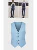 Gilet de costume pour homme coupe slim style coréen - Nouveau design sans repassage