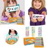 Interactive 30 Read Flip Book Words&Images Word Family Build Books Reading Flip Book  Kids Toys