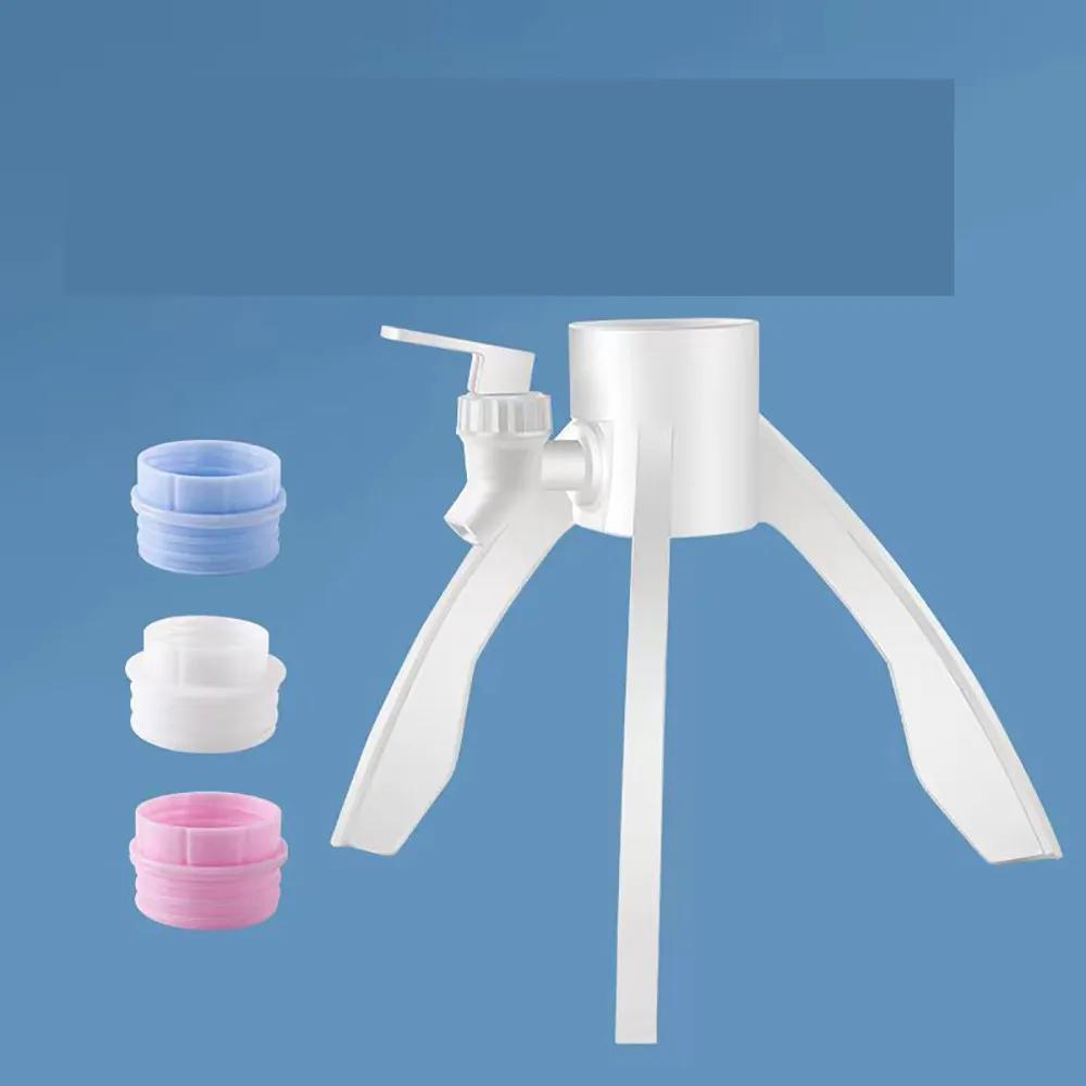 Upside Down Water Bottle Holder Inverted Drinking Rack Spout Stand Home Office Space Saving Storage Organizer