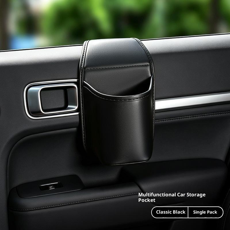 Car Door Cup Holder Storage Bag Universal Back Clip Design Drink Rack Organizer Box Waterproof Seat Back Storage Pocket