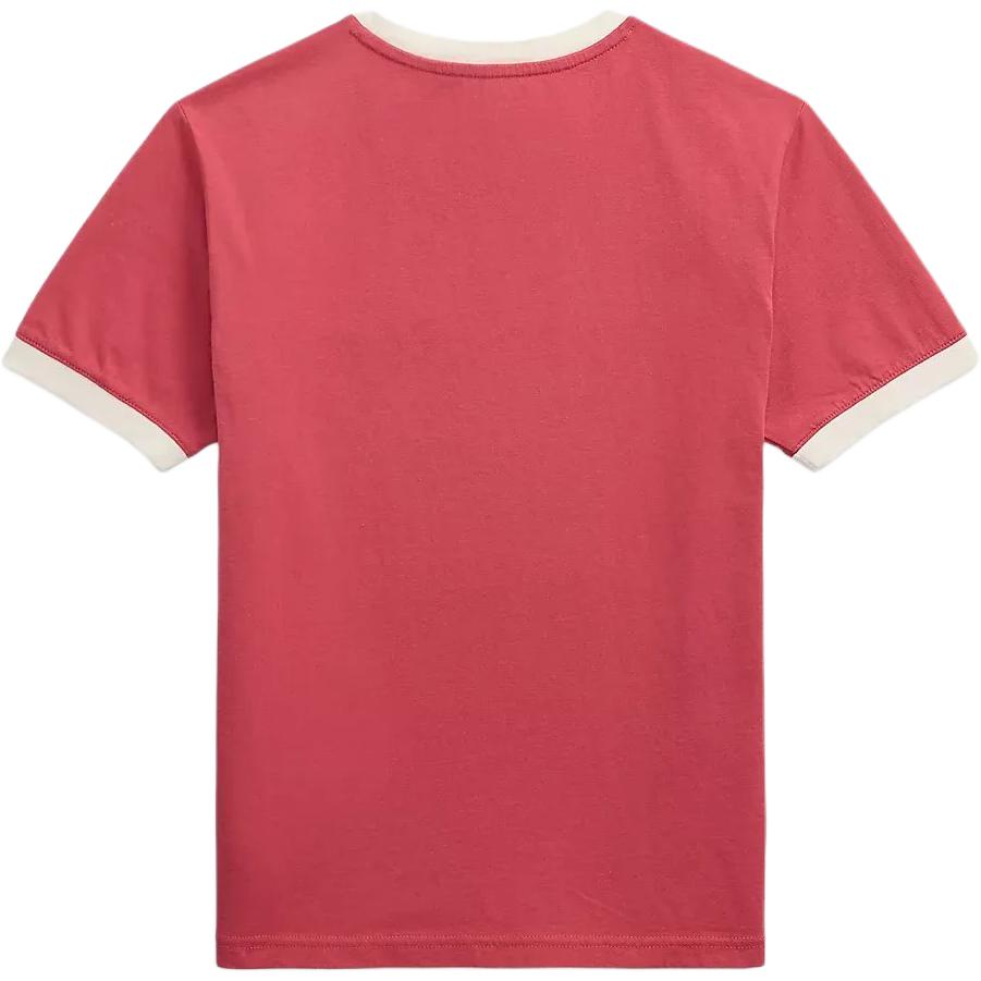 Polo Ralph Lauren Color Block Letter Crew Neck Short Sleeve T-Shirt Kids Tops 323971297-001