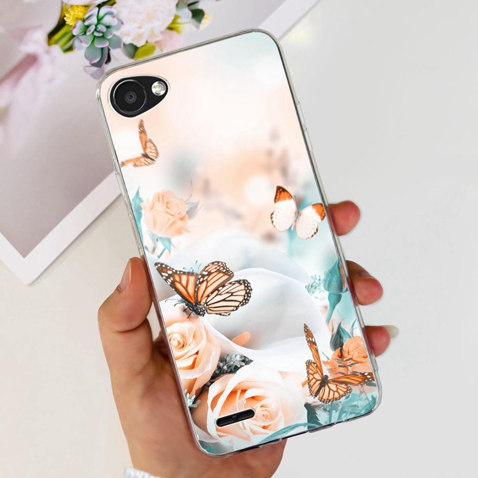 For LG Q6 Case M700 M703 Cute Painted Cover Soft Silicone Phone Case For LG Q6 Q6+ LGQ6 Back Cover Bumper For LG Q6 5.5'' Fundas
