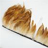 1meter/Lot Natural Pheasant Feather Trims Fringe Rooster Feathers Peacock Pluma Ribbons for Crafts  DIY Decor for Clothes Sewing