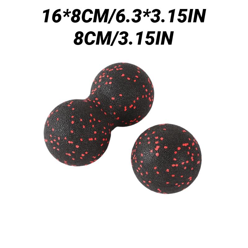 High Density Yoga Peanut Balls for Body Massage Muscle Relaxation Fitness Exercise Pain Relief Foam Fascia Ball Suit