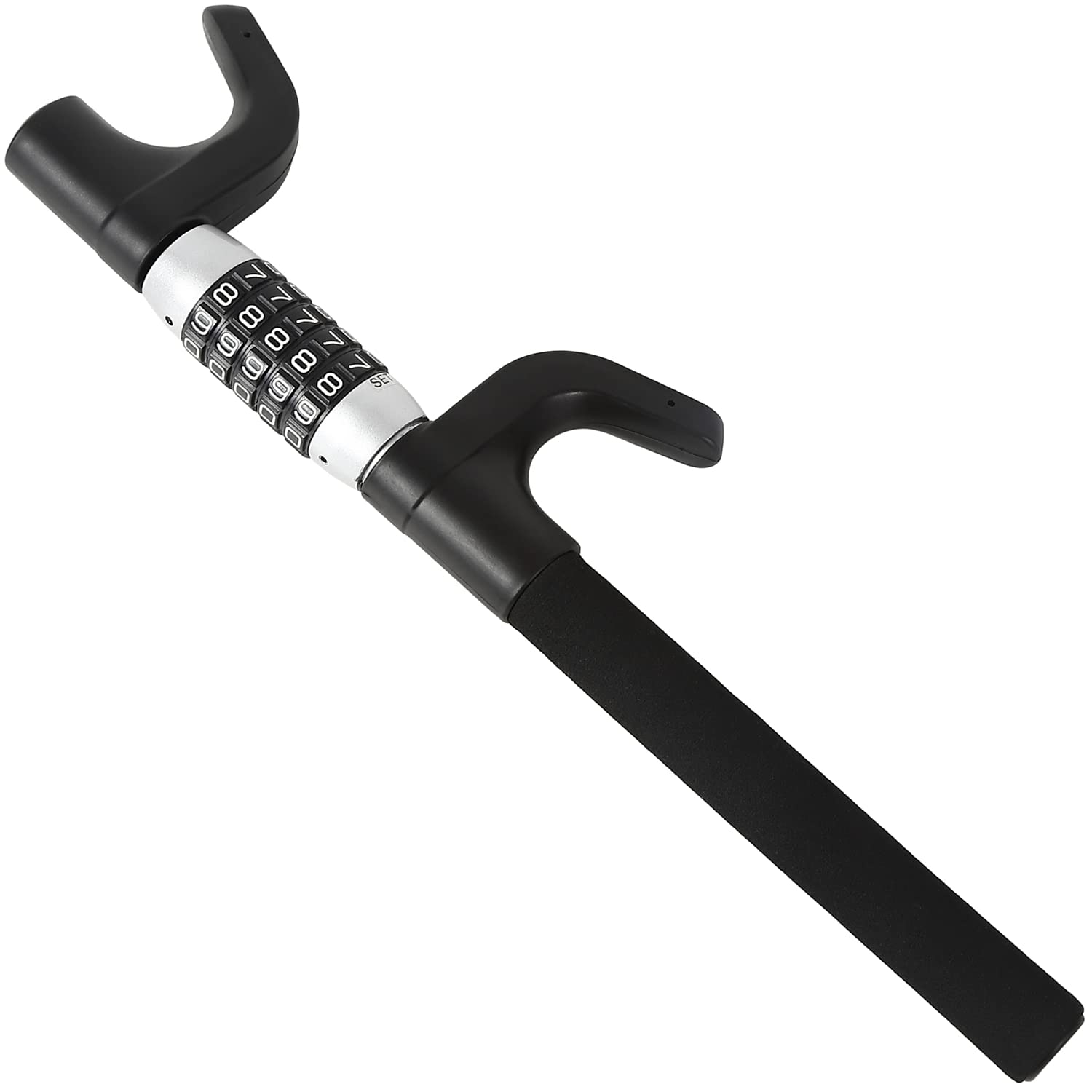 

LESTA Steering Wheel Car Steering Relay Attack LST17D Lock, Anti-Theft, Dial-Type Lock, Protection, (Black) чёрный