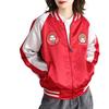 Sukajan Bomber Featuring Monchhichi and Character Suitable for Both Men and Women [Yoshida Yu] (embroidered Jacket) (Monchhichi-kun Monchhichi-chan).