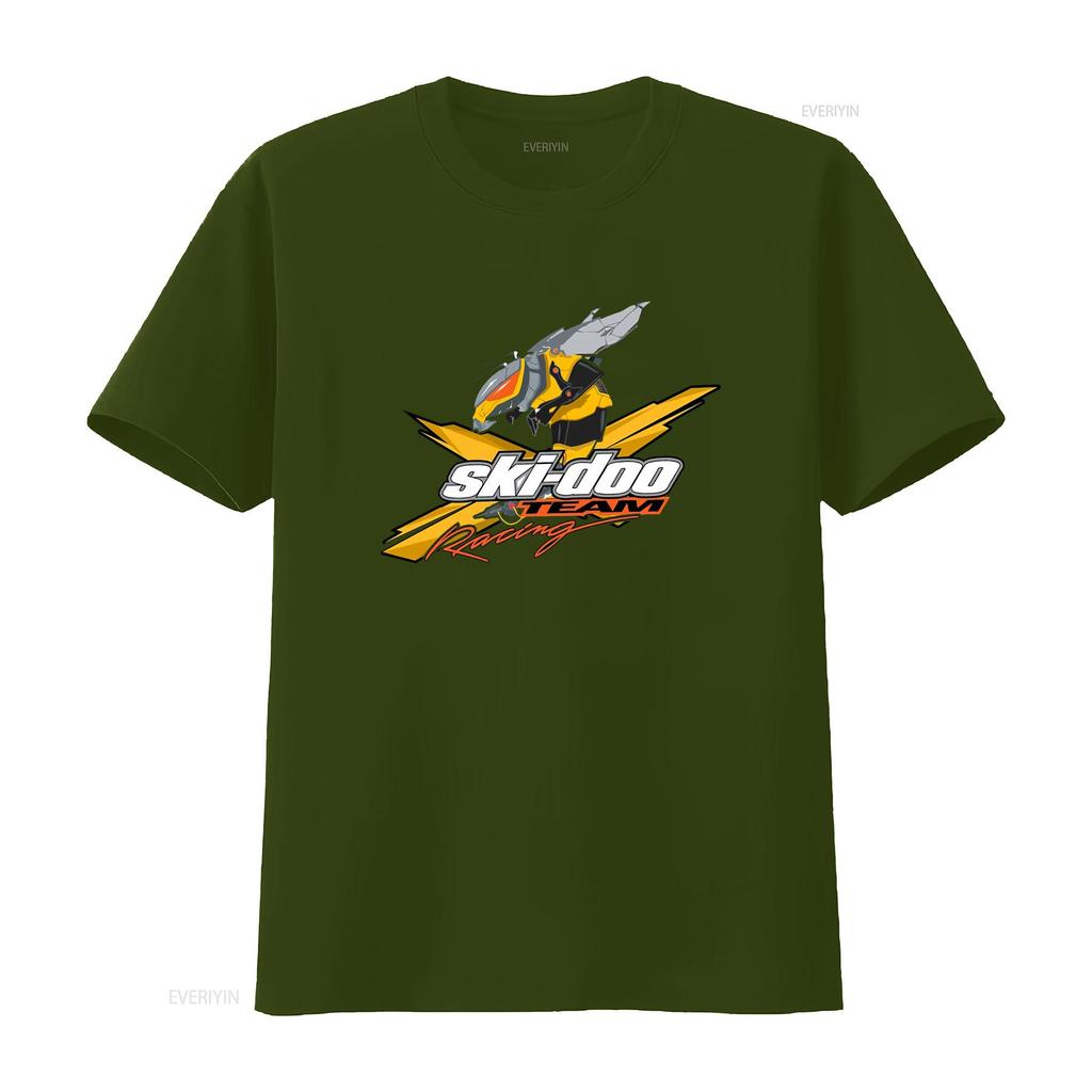 Ski Doo Logo T Shirt Funny Size S To 5xl Vintage Slightly Streetwear Top For Everyday Wear Soft Breathable