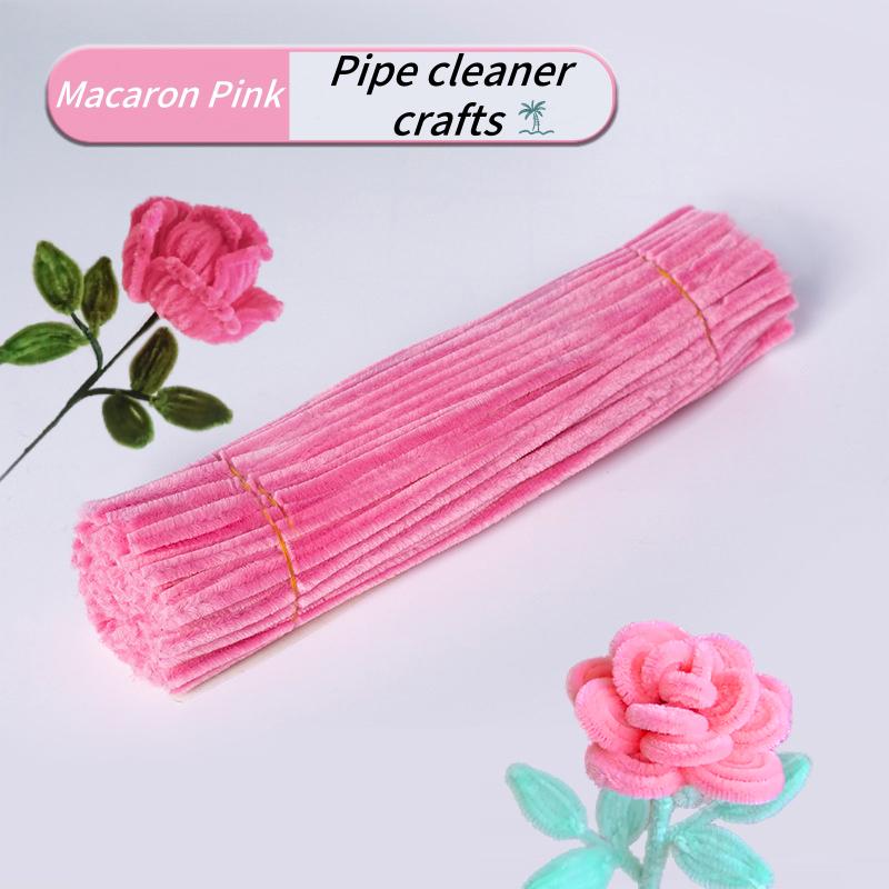 200 PCS Pipe Cleaners, Multi-Colored Pipe Cleaners Craft Supplies, 8 Colors Chenille Stems for DIY Arts Crafts Project