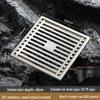 CHENDU Stainless Steel Square Invisible Shower Floor Drain