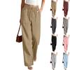 Women'S Sports Fitness Pants Casual Loose Elastic Jogging Pants Straight Wide Leg Pants Casual Pants Yoga Pants