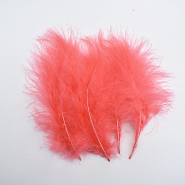 Leather Pink Marabou Turkey Feathers Pheasant White Feathers For Crafts White Feathers For Clothes Carnaval Assesoires Plumas