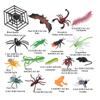 12/17/22Pcs Simulation Insect Toy Insect Model Mini Insect Spider Ladybug Scorpion Butterfly Jewelry Festival Gift Party Gift
