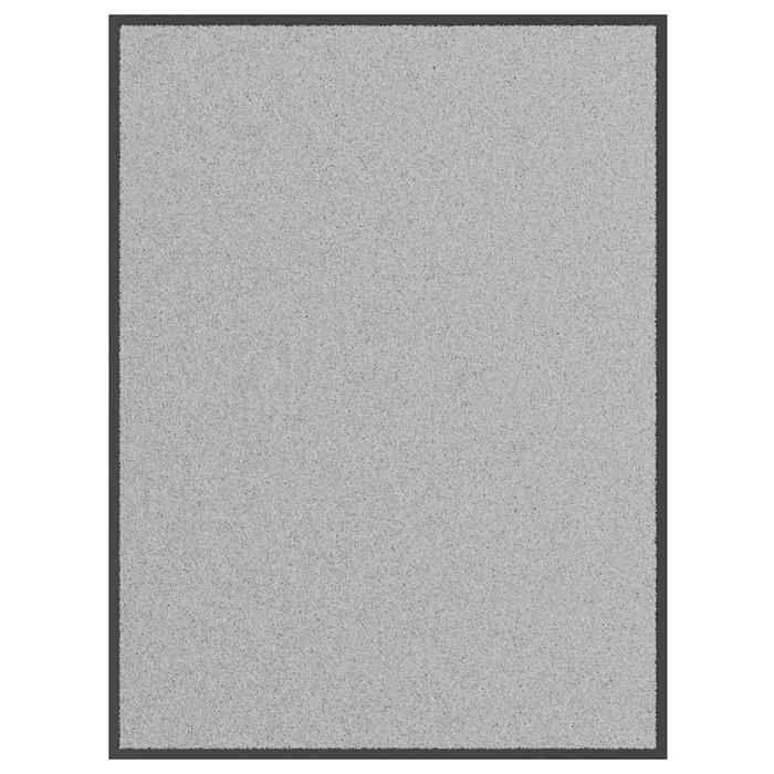 VidaXL Paillasson Gris 80x120 cm 4105638