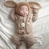 Cartoon Ear Protection Cap Thick Warm Plush Beanie Cap Unisex Baby Rabbit Hat  Vacation