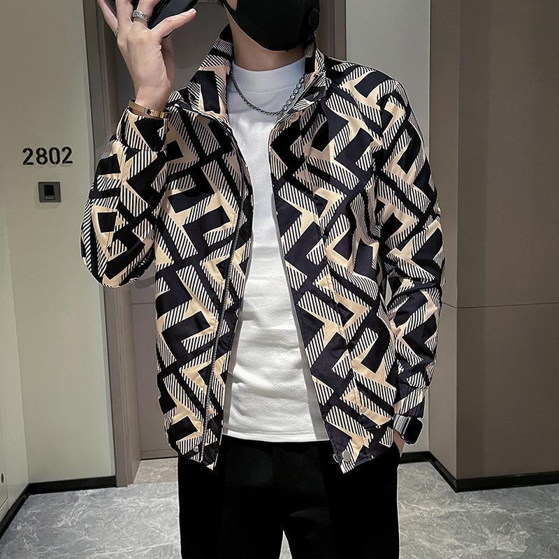 Trendy Korean Slim Fit Men's Jacket - 2023 Spring/Autumn Casual Wear