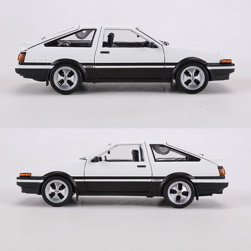 YVAZ6 Maisto 1:24 Toyota Sprinter Trueno AE86 Alloy Model Car