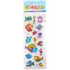 6/12pcs 3D Bubble Stickers Reusable Cartoon Marine Animals Fish Children Sticker Toys For Kids Birthday Christmas Gift TMZ