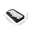 Golf Ball Tray Practice Tee Box PU Rubber Portable Sports Accessory for Driving Range,