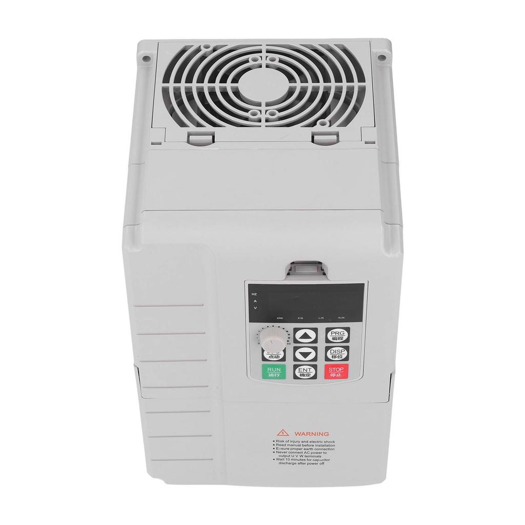 AT904-4KW Variable Frequency Drive Universal VFD Single to 3 Phase 220V to 380V Governor 4KW 6HP AC 20A Motor Speed Controller