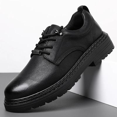 Fashion Genuine Leather Men's Dress Shoes Luxury Brand Business Oxford Shoes High Quality Comfy Office Formal Shose Italian Men Shoes