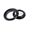 Durable Zinc Zinc Alloy Road Bike Black 44mm Bike Threadless Headset 1 1/8" Bike External Headset Head-Tube