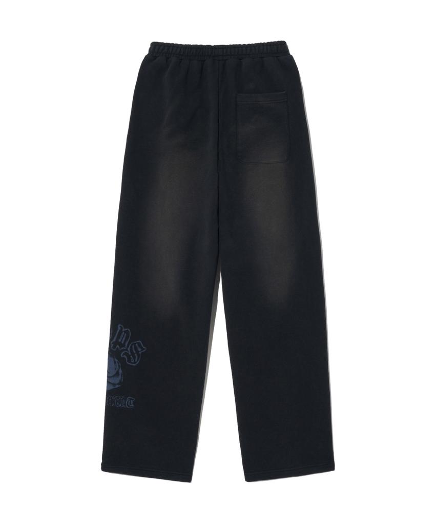 PHYSICAL DEPARTMENT Spray Rose Sweatpants_Black