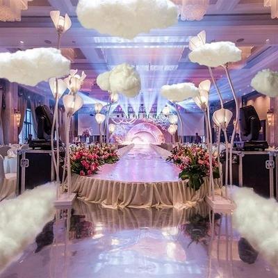 Cotton Cloud Wedding Props Children's Room DIY Decoration Window Layout Wedding Photography Party Simulation White Clouds