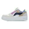 Li Ning Tian Ji Reflective Slip Resistant Durable Lightweight Breathable Low Top Skate Shoes Women Skate Shoes Cloud-White AGCR468-1