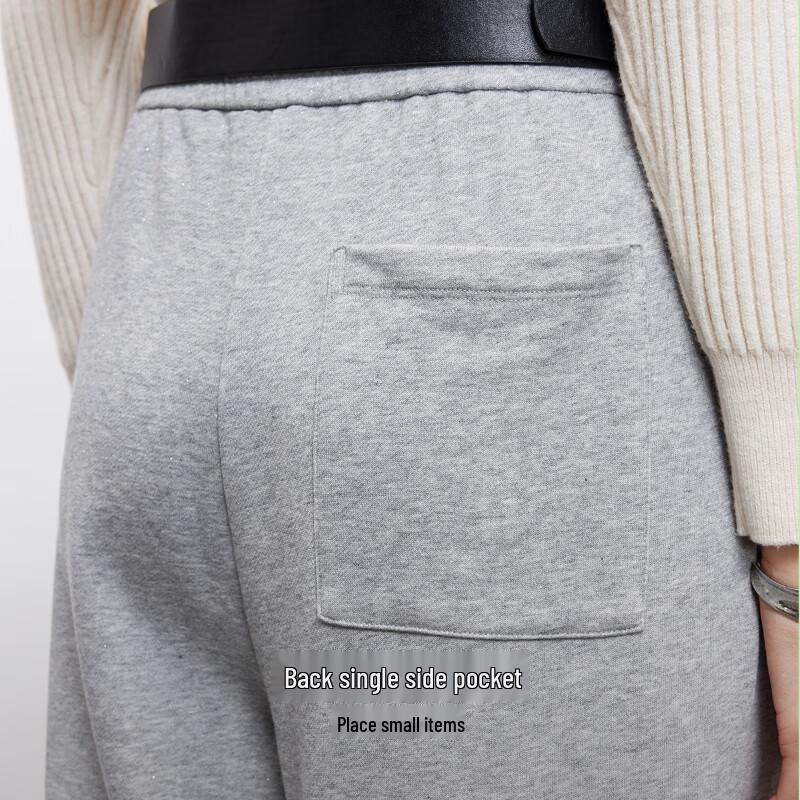 VEROMODA Women's Wide-Leg Trousers with Sparkling Belt