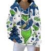 Christmas Hoodies For Women Funny Cute Printed Holiday Sweatshirt Winter Oversized Pullover Tops