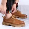 Fashion Hot selling Trendy men's new leather shoes Luxury Adolescent adult leisure dressing styles outdoor party walking men's shoes