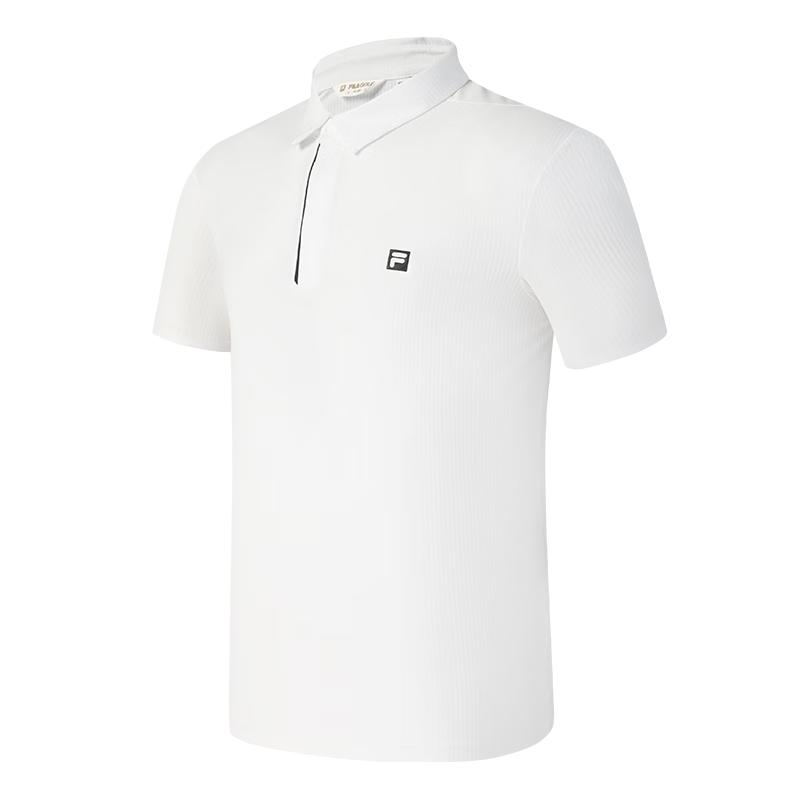 FILA Men s Golf Sun Protection Knit Polo Shirt XL