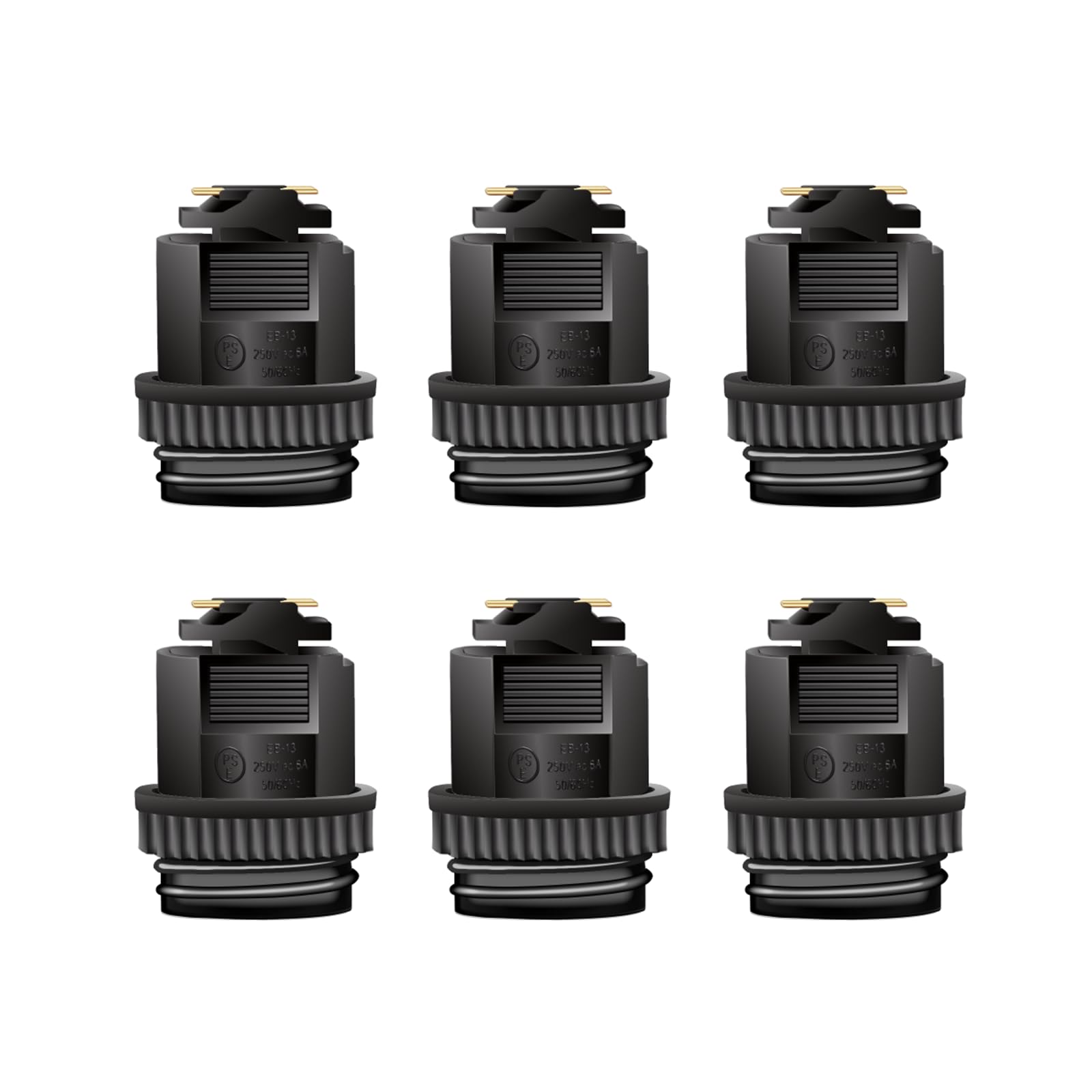 

Aiwode Lighting Rail Socket, Black, E26 Base, for Duct Rails, LED Rail Lighting Fixtures, Ceiling Lighting, Locking Mechanism to Prevent Falling,