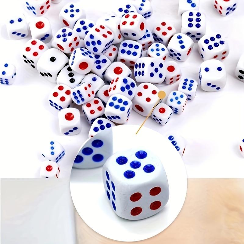 1 Box Playing Cards and Dice Set 9 Six Sided Count Dice for Board Game Recreation